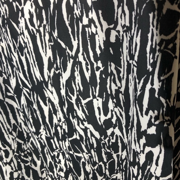 Pure Energy Kaftan Tunic Zebra Print Black White 2X 3X - Picture 9 of 11